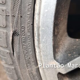 Fotos de Suspeito de esfaquear o atual namorado da ex-companheira em Maringá, se apresenta à polícia 