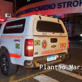 Fotos de Suspeito de esfaquear o atual namorado da ex-companheira em Maringá, se apresenta à polícia 