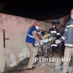 Fotos de Suspeito de esfaquear o atual namorado da ex-companheira em Maringá, se apresenta à polícia 