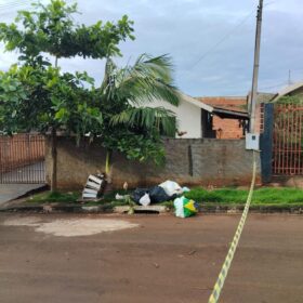 Fotos de Câmera registrou um dos jovens mortos em São Pedro do Ivaí, sofrendo tentativa de homicídio em Sarandi, no início do mês