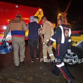 Fotos de Motoboy é baleado no rosto e tem moto roubada em Maringá 