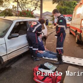 Motociclista é intubado após gravíssimo acidente em Maringá Foto 1 Fotos de Motociclista é intubado após gravíssimo acidente em Maringá