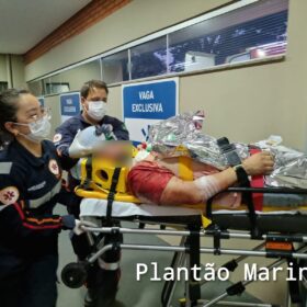 Fotos de Motociclista é intubado após gravíssimo acidente em Maringá