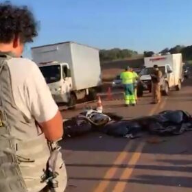 Fotos de Motociclista morre após bater em colheitadeira na BR-369 