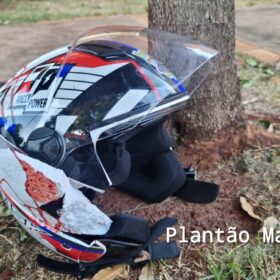 Fotos de Motociclista sofre ferimentos graves após acidente em Maringá