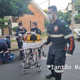 Fotos de Motociclista sofre ferimentos graves após acidente em Maringá