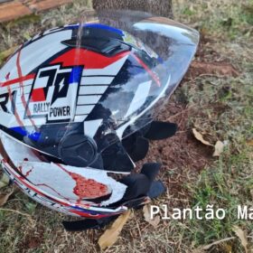 Fotos de Motociclista sofre ferimentos graves após acidente em Maringá