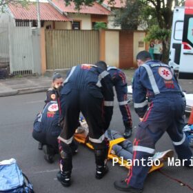 Fotos de Motociclista sofre ferimentos graves após acidente em Maringá