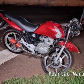 Fotos de Motociclista sofre ferimentos graves após bater em carro capotado na rodovia PR-323 em Paiçandu 
