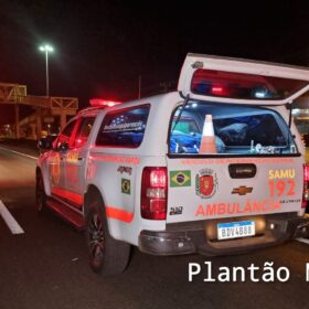 Fotos de Motociclista sofre ferimentos graves após bater em carro capotado na rodovia PR-323 em Paiçandu 