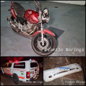 Fotos de Motorista avança preferencial, provoca acidente e foge sem prestar socorro em Maringá