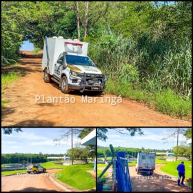 PM é acionada após feto ser encontrado na subestação da Sanepar em Maringá Foto 1 Fotos de PM é acionada após feto ser encontrado na subestação da Sanepar em Maringá