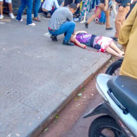 Fotos de Roubo em supermercado termina com Policial Militar esfaqueado e ladrão baleado em Maringá 