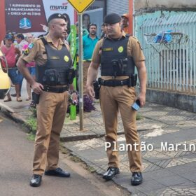 Fotos de Dois jovens foram baleados durante velório em Sarandi