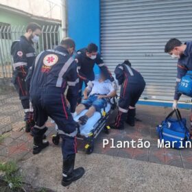 Fotos de Dois jovens foram baleados durante velório em Sarandi