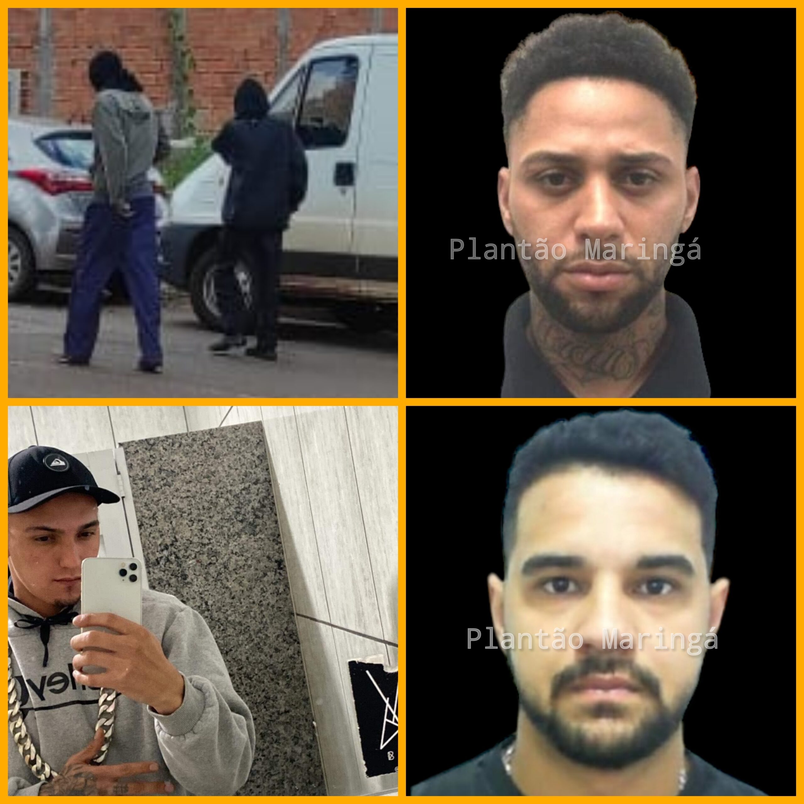 Fotos de Um homem morreu e três pessoas foram baleados durante uma partida de futebol em Maringá