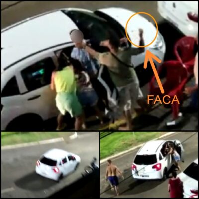 Fotos de Vídeo mostra briga em lanchonete que terminou em tiros em Maringá