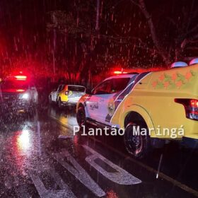 Fotos de Assaltante é baleado e apreendido com outros cinco após perseguição policial em Maringá 