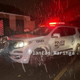 Fotos de Assaltante é baleado e apreendido com outros cinco após perseguição policial em Maringá 