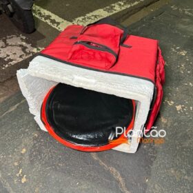 Fotos de Câmera registra acidente que deixou motoboy em estado grave em Maringá