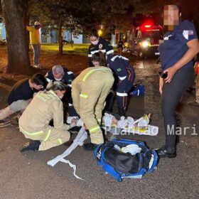 Fotos de Idoso que foi atropelado pela quarta vez em Maringá morre no hospital