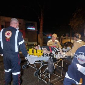 Fotos de Câmera registra idoso sendo atropelado em Maringá 