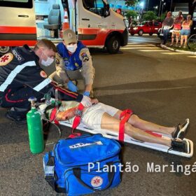 Fotos de Casal sofre ferimentos graves após ser atropelado em Maringá