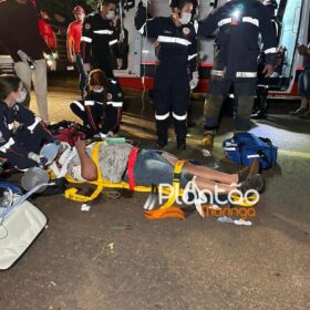 Fotos de Cigarreiro em fuga da polícia provoca acidente e deixa três pessoas com ferimentos graves 