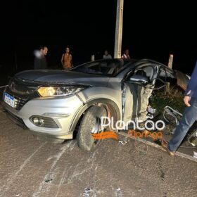 Fotos de Cigarreiro em fuga da polícia provoca acidente e deixa três pessoas com ferimentos graves 