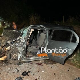 Fotos de Cigarreiro em fuga da polícia provoca acidente e deixa três pessoas com ferimentos graves 