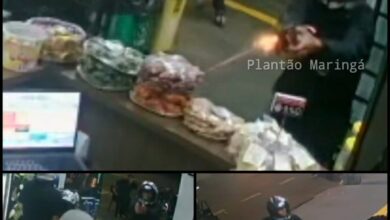 Fotos de Criminoso invade disk cerveja e atira contra funcionário em Maringá