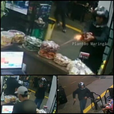 Fotos de Criminoso invade disk cerveja e atira contra funcionário em Maringá