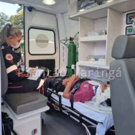 Fotos de Dupla sofre acidente durante fuga da Polícia Militar após assalto em Maringá