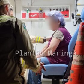 Idosa de 72 anos é ferida durante roubo em ponto de ônibus em Maringá Foto 1 Fotos de Idosa de 72 anos é ferida durante roubo em ponto de ônibus em Maringá