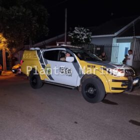 Fotos de Idosa de 72 anos é ferida durante roubo em ponto de ônibus em Maringá