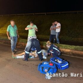 Fotos de Idosa é intubada após ser atropelada por carro