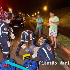 Fotos de Idosa é intubada após ser atropelada por carro