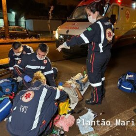 Fotos de Idosa é intubada após ser atropelada por carro