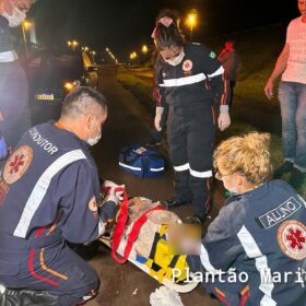 Fotos de Idosa é intubada após ser atropelada por carro