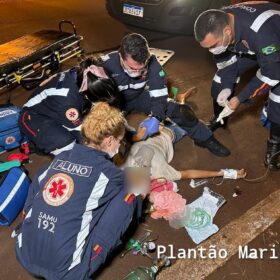 Fotos de Idosa é intubada após ser atropelada por carro
