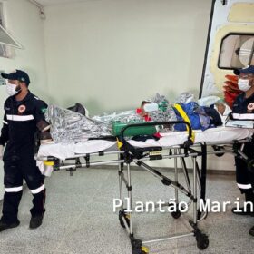 Fotos de Idoso de 83 anos é intubado após ser atropelado em Maringá