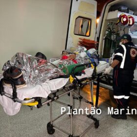 Fotos de Idoso de 83 anos é intubado após ser atropelado em Maringá