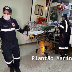 Fotos de Idoso de 83 anos é intubado após ser atropelado em Maringá