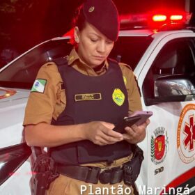 Fotos de Jovem é socorrido com ferimentos graves após ser esfaqueado em Maringá