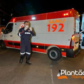 Fotos de Moça capota carro após atingir três veículos estacionados em Maringá