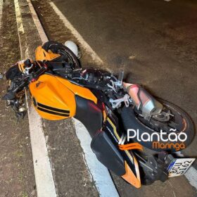 Fotos de Motociclista de 31 anos é intubado após colisão com outra moto em Maringá