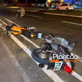 Fotos de Motociclista de 31 anos é intubado após colisão com outra moto em Maringá