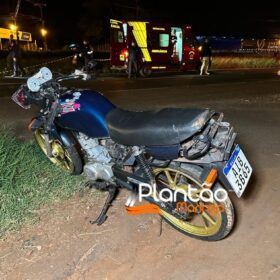 Fotos de Motociclista perde o controle, e moto 'voa' por cima de barranco em Sarandi
