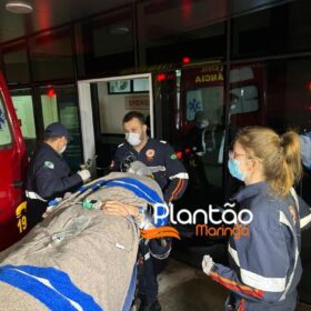 Fotos de Motociclista perde o controle, e moto 'voa' por cima de barranco em Sarandi