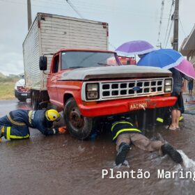 Fotos de Motociclista sofre ferimentos graves após acidente em Sarandi 